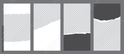 Minimalist social media stories template. Layout design for social media post, ads, and promotional banners. Vector illustration