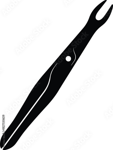 Illustration blackhead remover acne treatment beauty silhouette vector