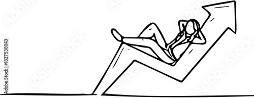 candlestick chart illustrator vector 