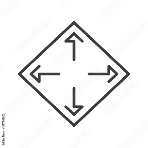 linear illustration of large capacity icon