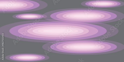 Abstract purple background with circles vector illustration for design element.
