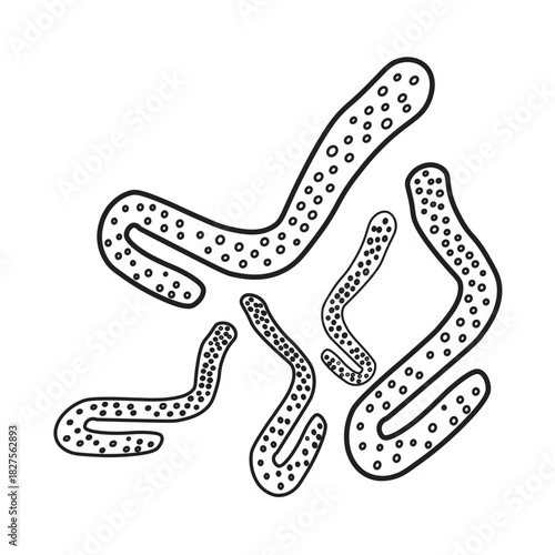 Marburg Virus line icon