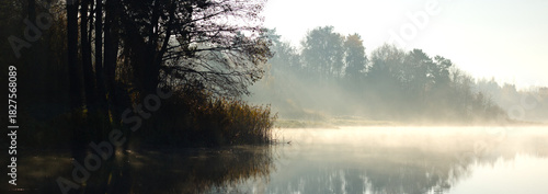 fog over the river