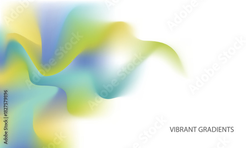 Abstract liquid colorfull gradient background