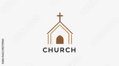 church icon vector