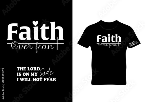 Elegant Christian Faith I will not fear Svg Png, Christian Shirt svg, Bible Verse svg, Scripture svg, Religious Svg, Positive Quote Svg