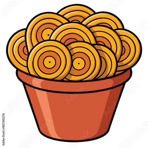 Scalable vector file concept for digital graphic design art