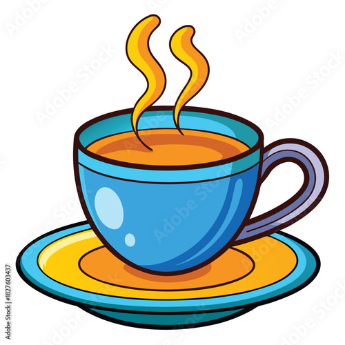 A generic representation of a vector file, digital graphic