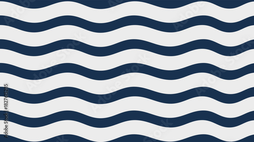 Brutal seamless navy blue and white wave pattern. High-quality nautical background texture.