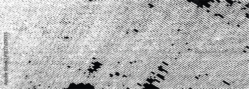 Vector grunge line hatch halftone abstract pattern. Isolated retro frame with grainy halftone, noise, and subtle hatching effect. Vector grunge abstract pattern.