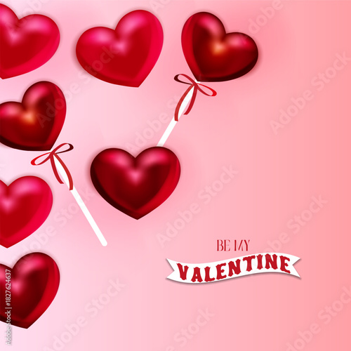 Gorgeous Valentines day themed design