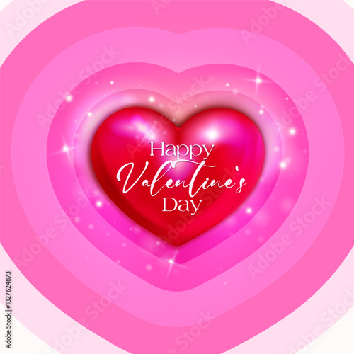 Gorgeous Valentines day themed design