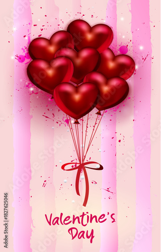 Gorgeous Valentines day themed design