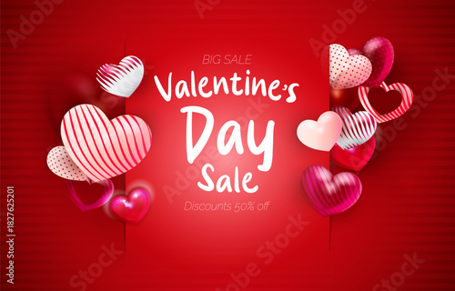 Gorgeous Valentines day themed design