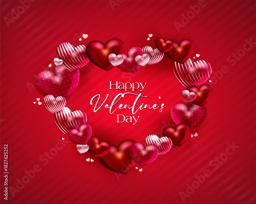 Gorgeous Valentines day themed design