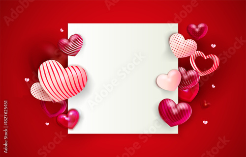 Gorgeous Valentines day themed design