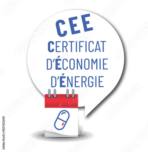 CEE - acronyme - certificat d'économie d'énergie