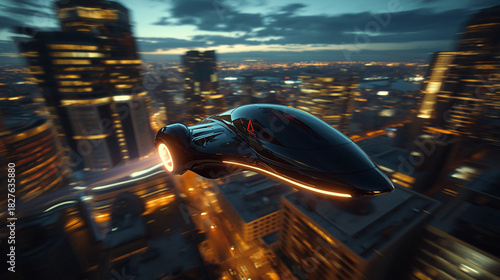 Dream futuristic vehicle
Innovative concept of transportation blending
biology and technology