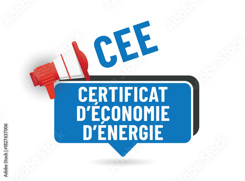 CEE - acronyme - certificat d'économie d'énergie