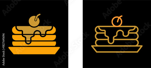 Pancake Vector Icon