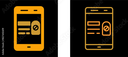 Do Not Disturb Vector Icon