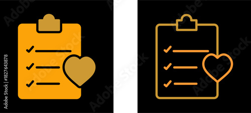 Wishlist Vector Icon