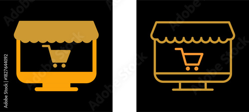 Online Store Vector Icon