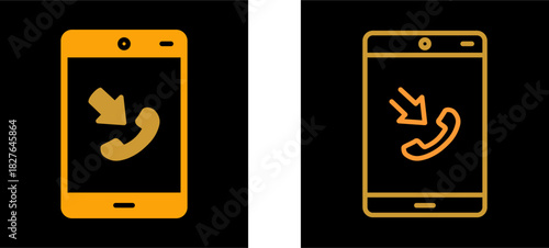Incoming Call Vector Icon