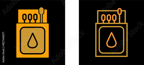 Match Box Vector Icon