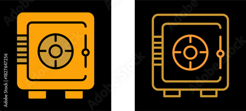 Safe Box Vector Icon