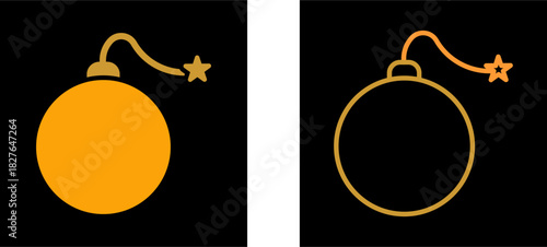 Bomb Vector Icon