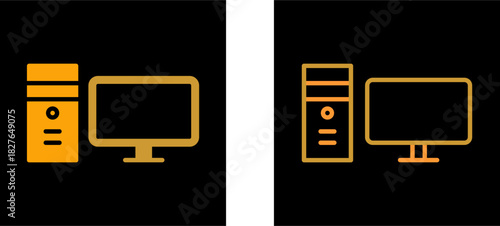 Desktop Vector Icon