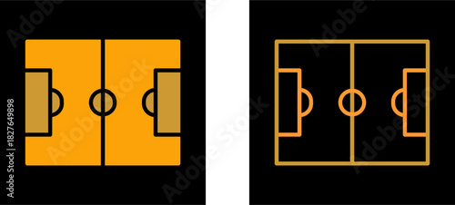 Football Field Vector Icon