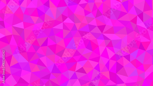 A vibrant tapestry of pink and purple hues, a mesmerizing mosaic of geometric shapes creating a captivating and visually stunning design