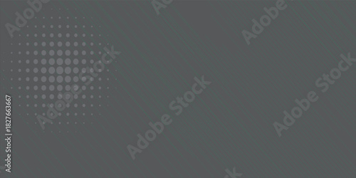 Set of dashed lines and dotted. Vector design elements.