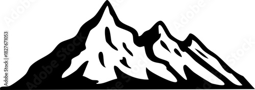 Mountain Silhouette Icon