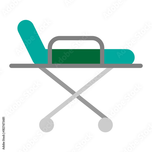 Stretcher Vector Flat Icon Design