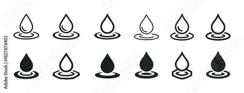 Candle flame icons set: minimalist line and solid designs