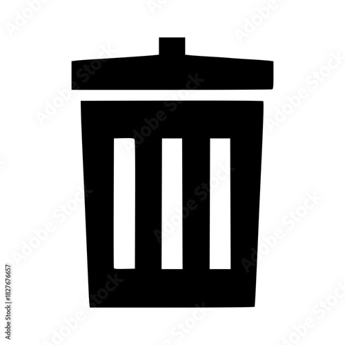 trash can isolated