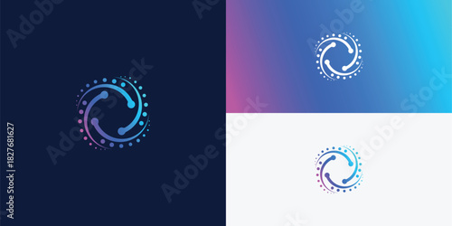 Global Community Logo Icon Elements Template. 