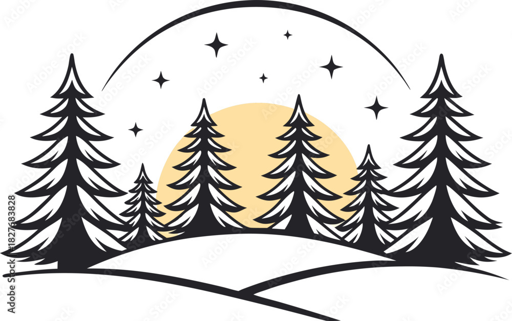 Obraz premium December 21 Design Illustration. December 21 Holiday Artwork. Winter December 21 Graphic. December 21 Celebration Design. December 21 Festive Illustration. Holiday Winter December 21 Art. December 21