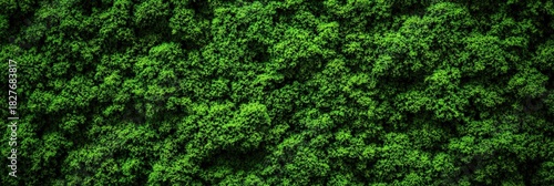 Wallpaper Mural A dense, vibrant green wall of foliage, showcasing the lushness and texture of a thriving plant ecosystem. Torontodigital.ca