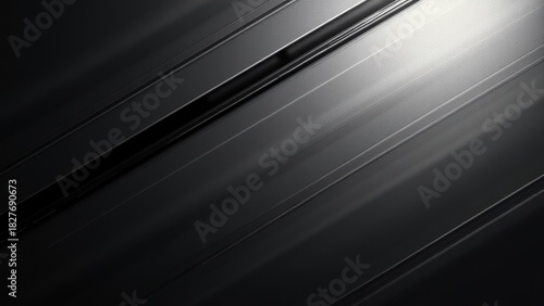 abstract black and silver light gray gradient surface with metal texture soft lines tech diagonal sleek clean modern background