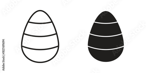 Candy Corn icons Concepts. black solid and line stroke designs for web and app use