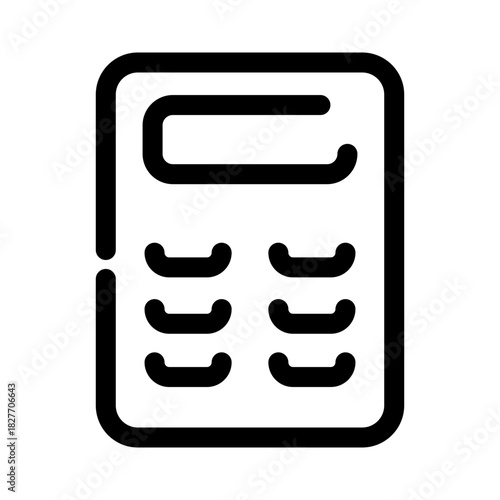 Calculator icon design template
