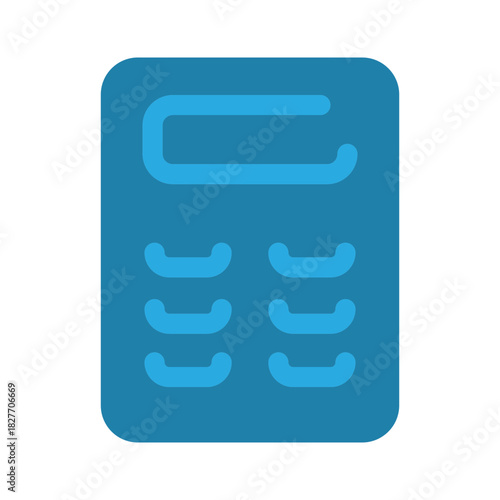 Calculator icon design template