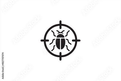 Beetle target graphic for monitoring systems and safety interfaces