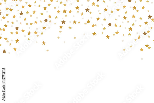 A vector image of snowflake stars, perfect for use as a Christmas background. A design element for your New Year's card or greeting.