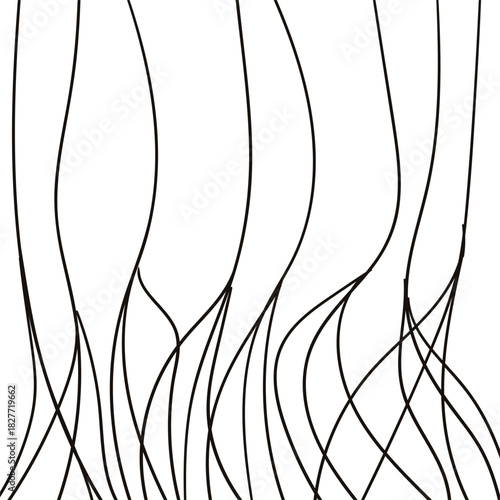 Texture with vertically growing roots or stems of plants.