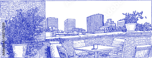 annetdebar_Sketch_of_a_city_rooftop_terrace_with_chairs_and_p_ca7ab217-51bc-4b61-9c61-d7f4205f9920_1_traced